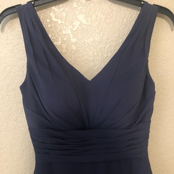 Bluish/ Grey Prom Dress - Picture 3 of 3